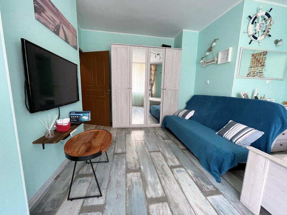 Bright 1Bd Apartment With Nice Terrace Burgas City Eksteriør billede
